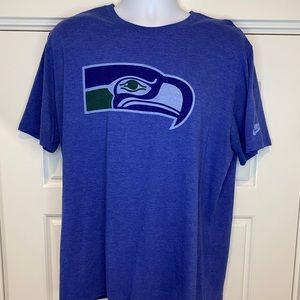 Nike NFL Team Apparel Seattle Seahawks Original Logo UNISEX XL Shirt